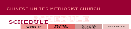 schedule