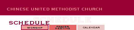 schedule